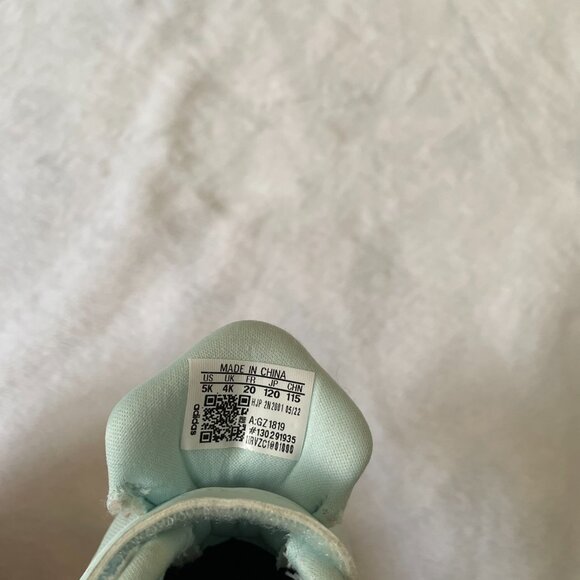 Size 5C - Adidas toddler sneakers - Fortarun - blue/pink - Picture 3 of 5